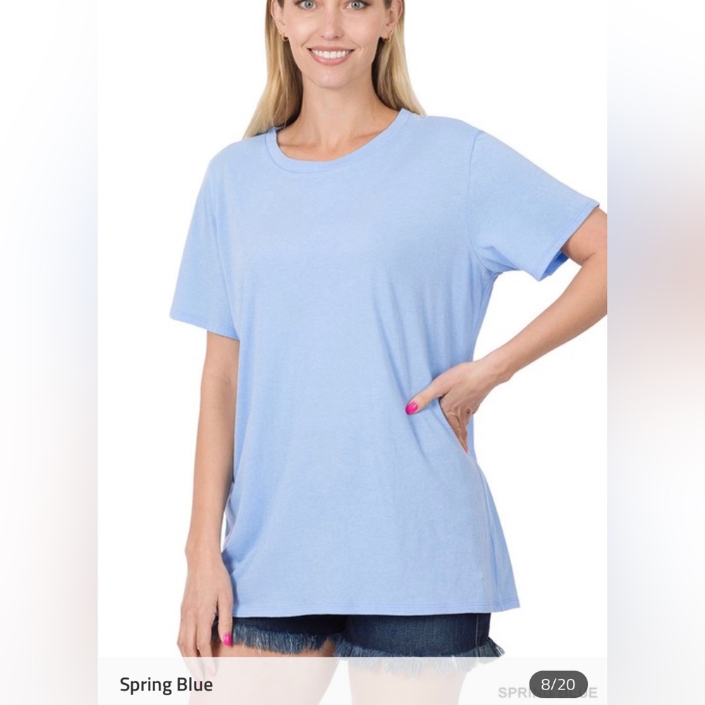 Cotton Boyfriend Tee - New